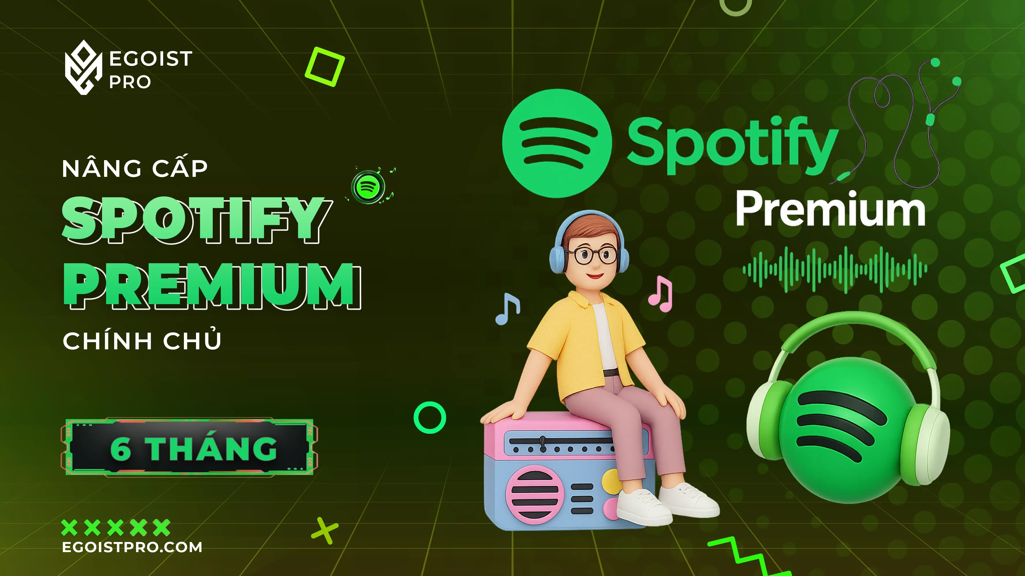 Spotify Premium 1 Năm